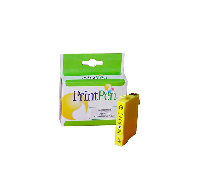 PRINTPEN EPSON 34XL (C13T34744010) Sarı Mürekkep Kartuş  (10.8ml)