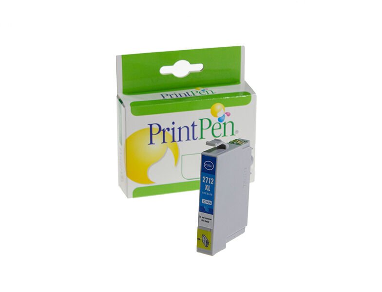 PRINTPEN EPSON T27XL (C13T27124012) Mavi Mürekkep Kartuş Yüksek Kapasite (18,20ml)