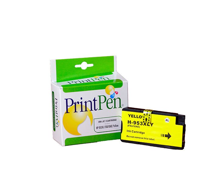 PRINTPEN HP 953XL (F6U18AE) Sarı Mürekkep Kartuş Yüksek Kapasite (27,0ml.)