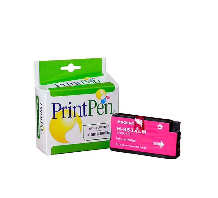PRINTPEN HP 953XL (F6U17AE) Kırmızı Mürekkep Kartuş Yüksek Kapasite (27,0ml.)