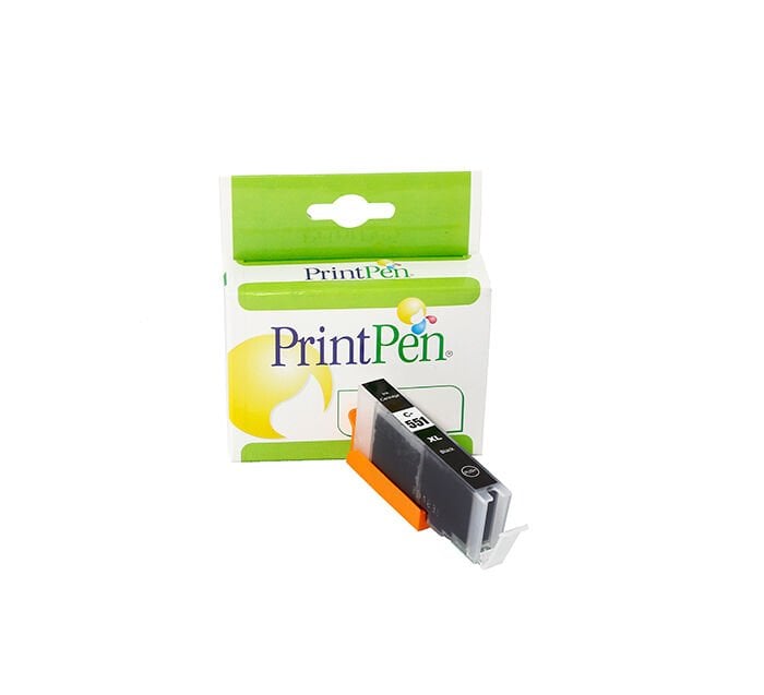 PRINTPEN CANON CLI-551XLB Siyah Mürekkep Kartuş Yüksek Kapasite (12,5ml.)