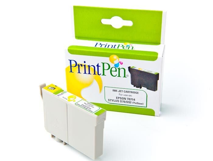 PRINTPEN EPSON T0714 Sarı Mürekkep Kartuş (13,5ml)