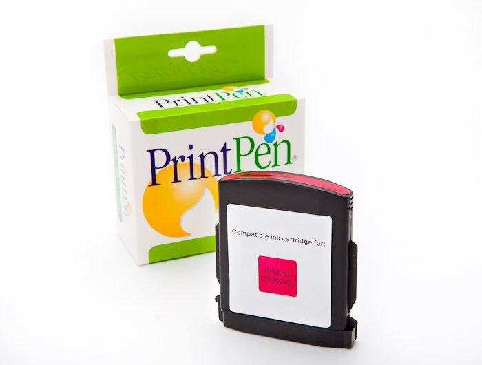 PRINTPEN HP 88XL (C9392AE) Kırmızı Mürekkep Kartuş Yüksek Kapasite (28,0 ml.)