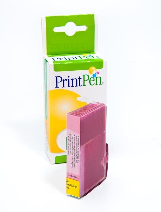 PRINTPEN CANON BCI-3e,BCI-5,BCI-6 Photo Magenta Mürekkep Kartuş (14,0 ml.)