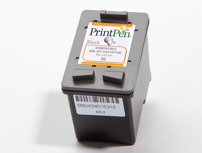 PRINTPEN HP No.56 (C6656AE) Siyah Mürekkep Kartuş (%100 Yeni)