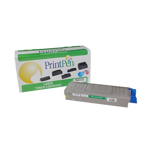 Oki ES7470 Sarı Muadil Toner (45396213)