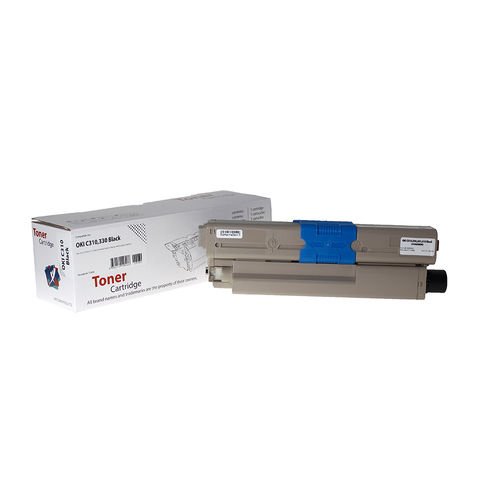 Oki C310 Siyah Muadil Toner (44469809)