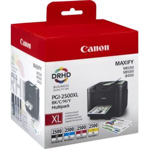 Canon PGI-2500XL BK/CMY 4'lü kartuş Orjinal