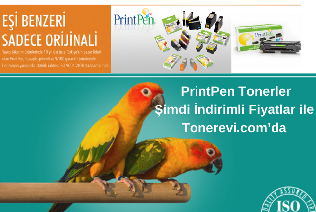 Printpen Toner Kartuşlarında indirimli fiyatlar