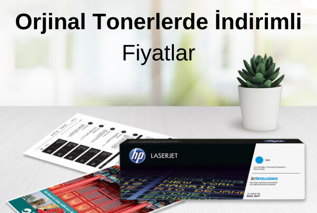 Orjinal Toner Şimdi indrilimli