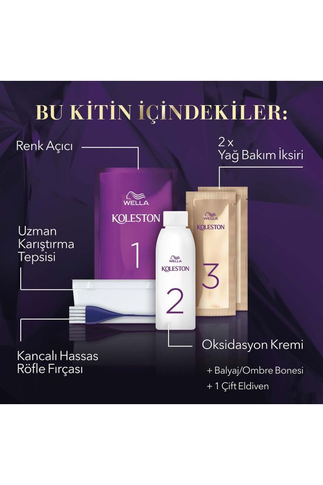 Koleston Set Balyaj - Ombre Seti