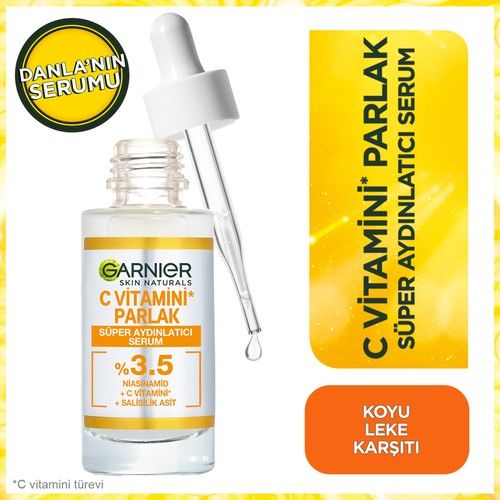 Garnier C Vitamini Parlak Süper Aydınlatıcı Serum 30 Ml
