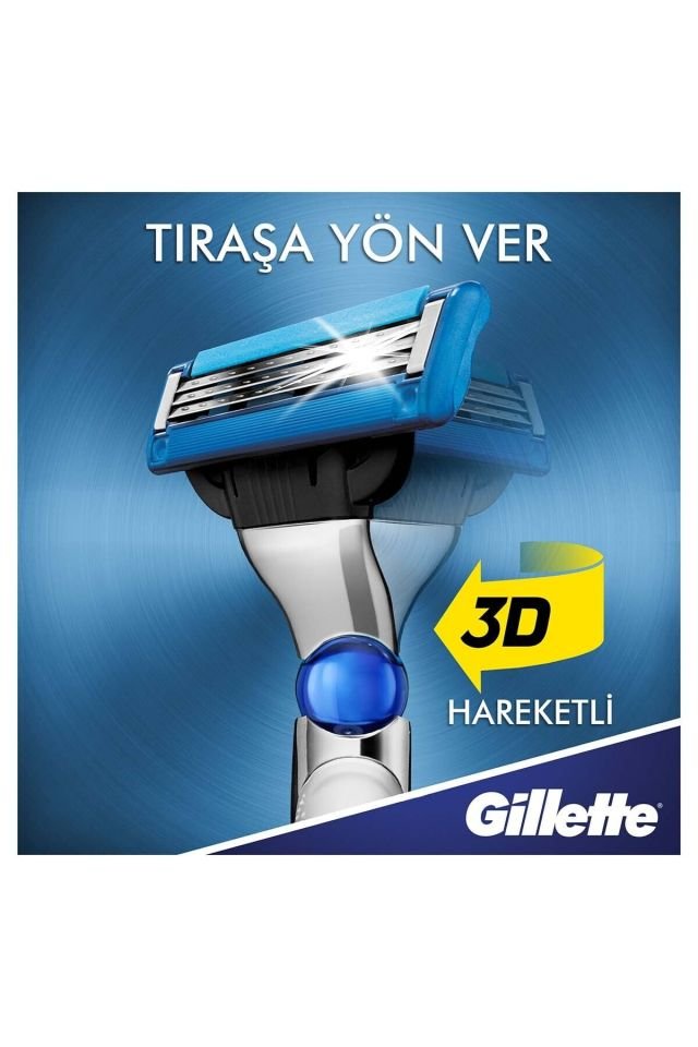 Gillette Mach3 Tıraş Makinesi + 5 Yedekli Tıraş Bıçağı 7702018556212 Tıraş Bıçağı