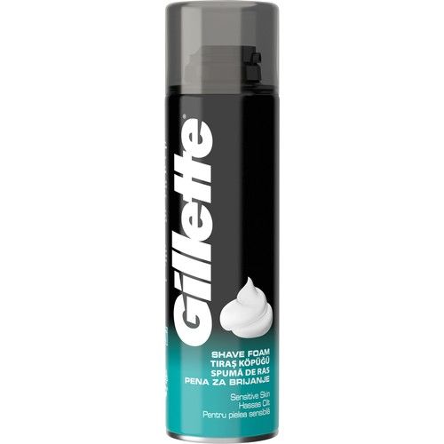 Gillette Tıraş Köpüğü 200 ml Hassas
