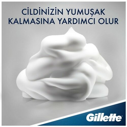 Gillette Tıraş Köpüğü 200 ml Hassas