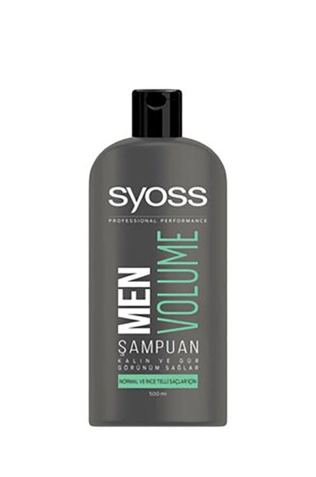 Syoss 500 Ml Şampuan Men Volume Normal ve Ince Telli Saçlar Hacim