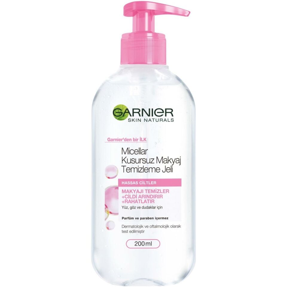 Garnier Micellar Kusursuz Makyaj Temizlemeye Jeli 200 Ml Yüz ve Göz İçin