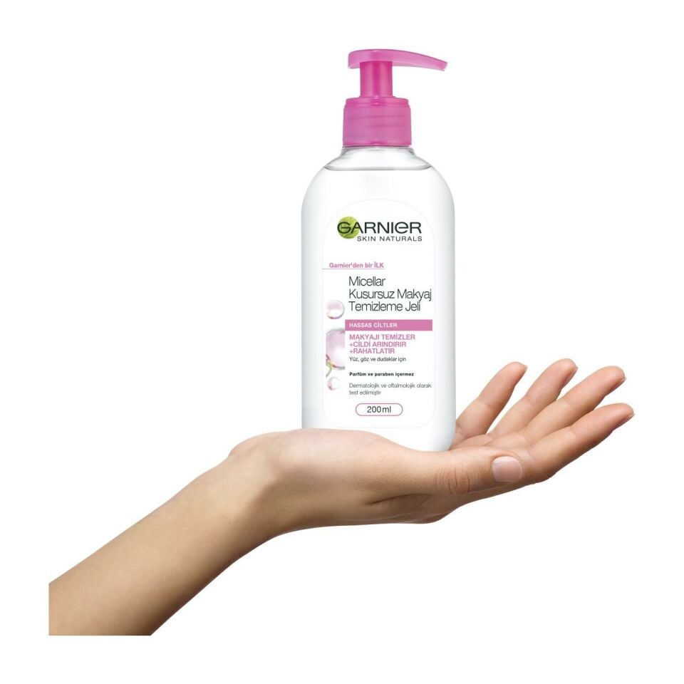 Garnier Micellar Kusursuz Makyaj Temizlemeye Jeli 200 Ml Yüz ve Göz İçin