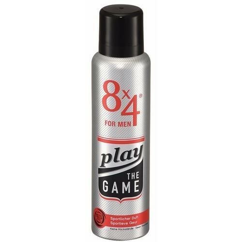 8X4 Deodorant PLAY THE GAME MEN PUDRASIZ
