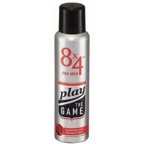 8X4 Deodorant PLAY THE GAME MEN PUDRASIZ