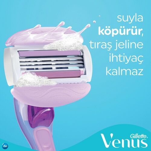 Gillette Venus Breeze Kadın Tıraş Makinesi 2 Yedekli