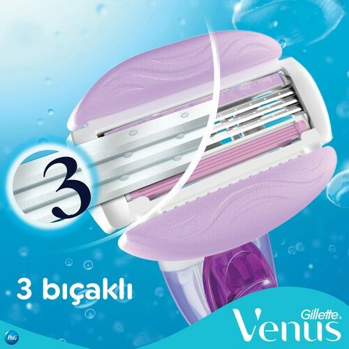 Gillette Venus Breeze Kadın Tıraş Makinesi 2 Yedekli