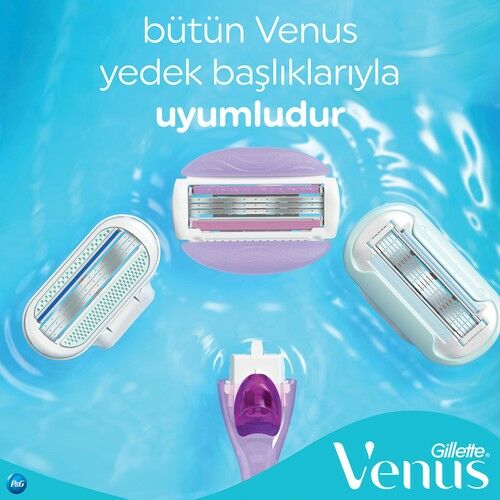 Gillette Venus Breeze Kadın Tıraş Makinesi 2 Yedekli