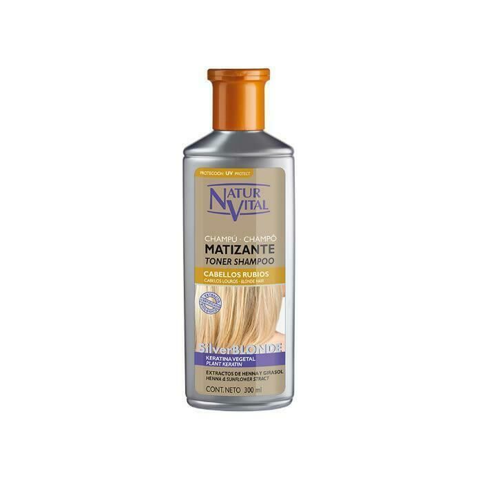 Natur Vital Silver Blonde Turunculaşma Karşıtı Mor Şampuan 300ml Doğal Cila