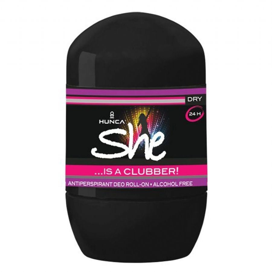 She Roll on Clubber 40 Ml Siyah