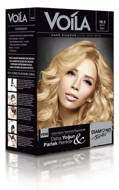 Voila Nano Diamond 10.3 Altın Sarı
