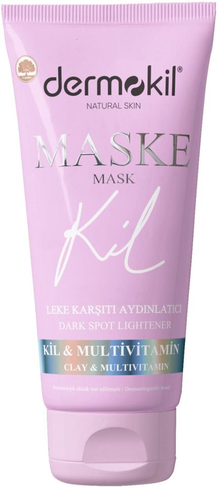 Dermokil Natural Skin Kil Içerikli Leke Karşıtı Aydınlatıcı Maske 75 Ml
