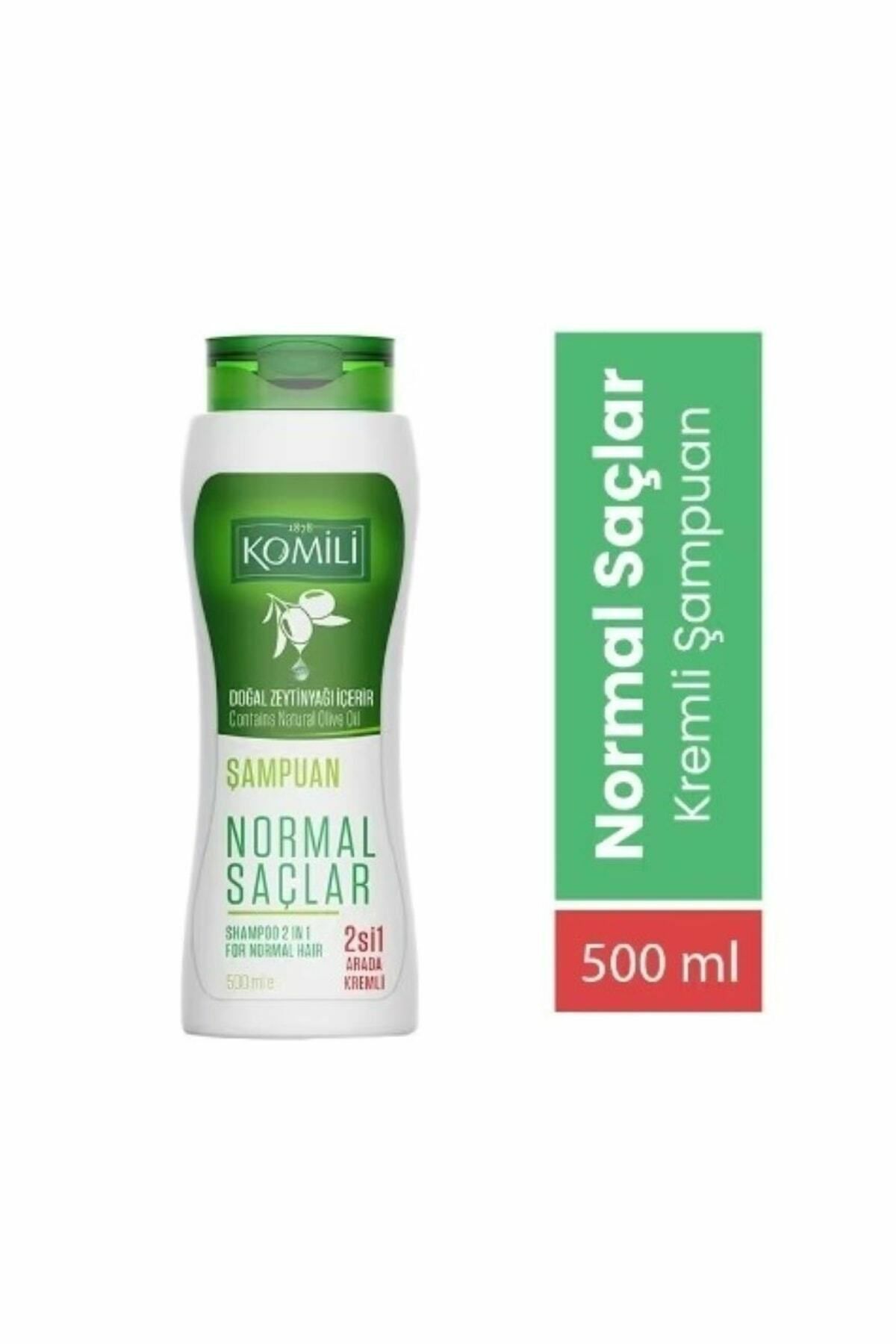 Komili Şampuan 500 Ml 2si Birarada Kremli Normal Saçlar
