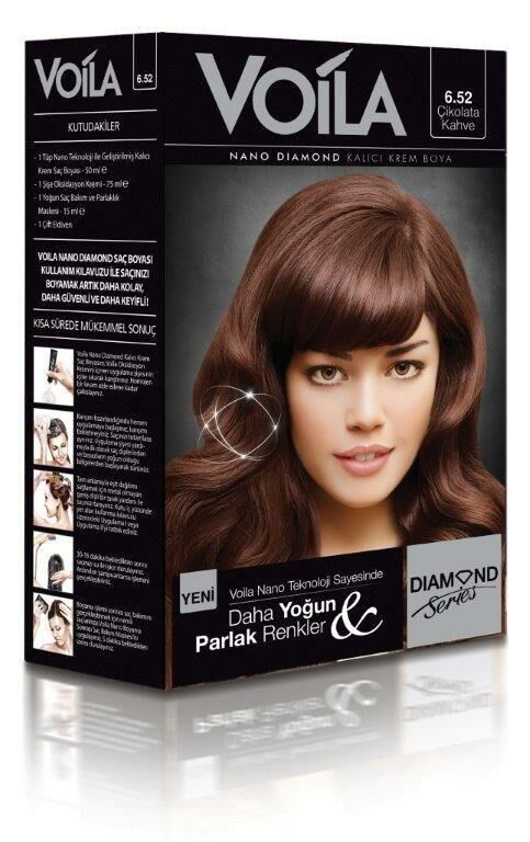 Voila Nano Diamond 6.52 Çikolata Kahve