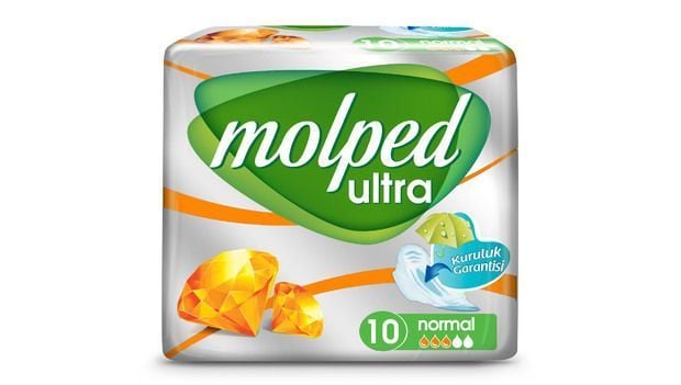Molped Ultra Kanatlı Normal 10 lu