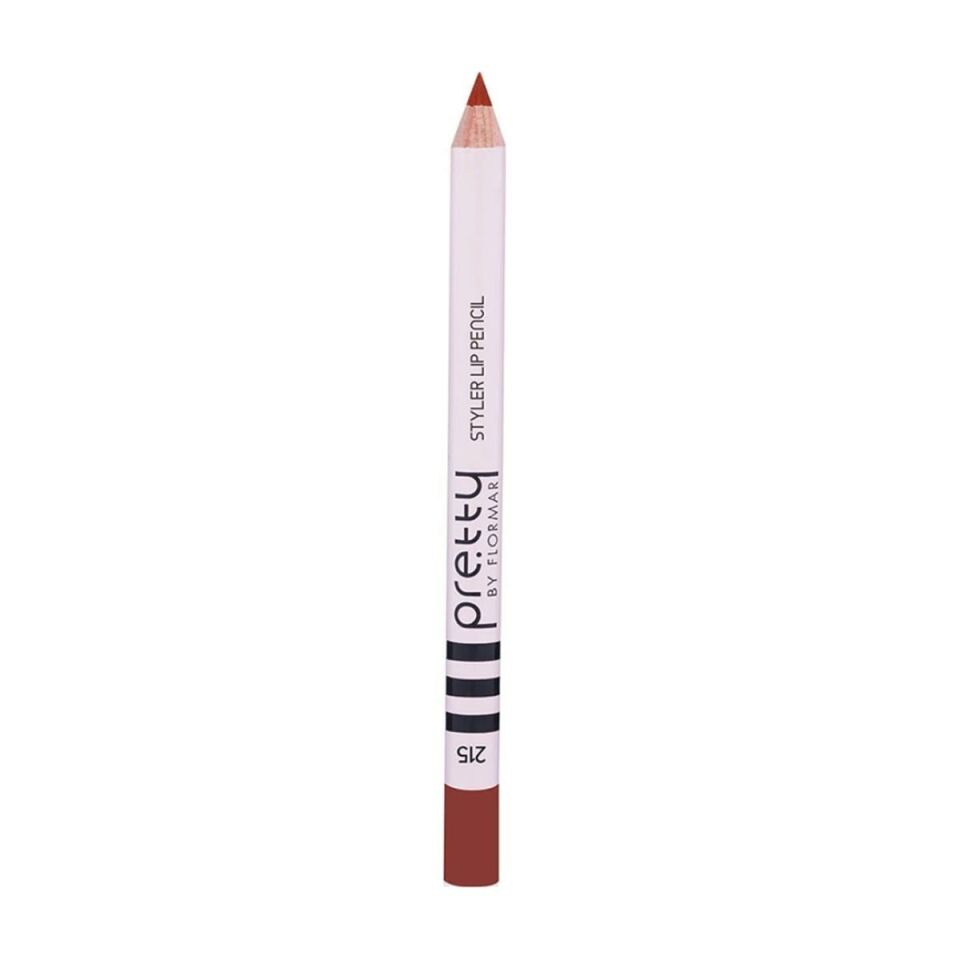 Flormar Pretty 215 Dudak Kalemi - By Flormar Styler Lipliner 215 Maroon