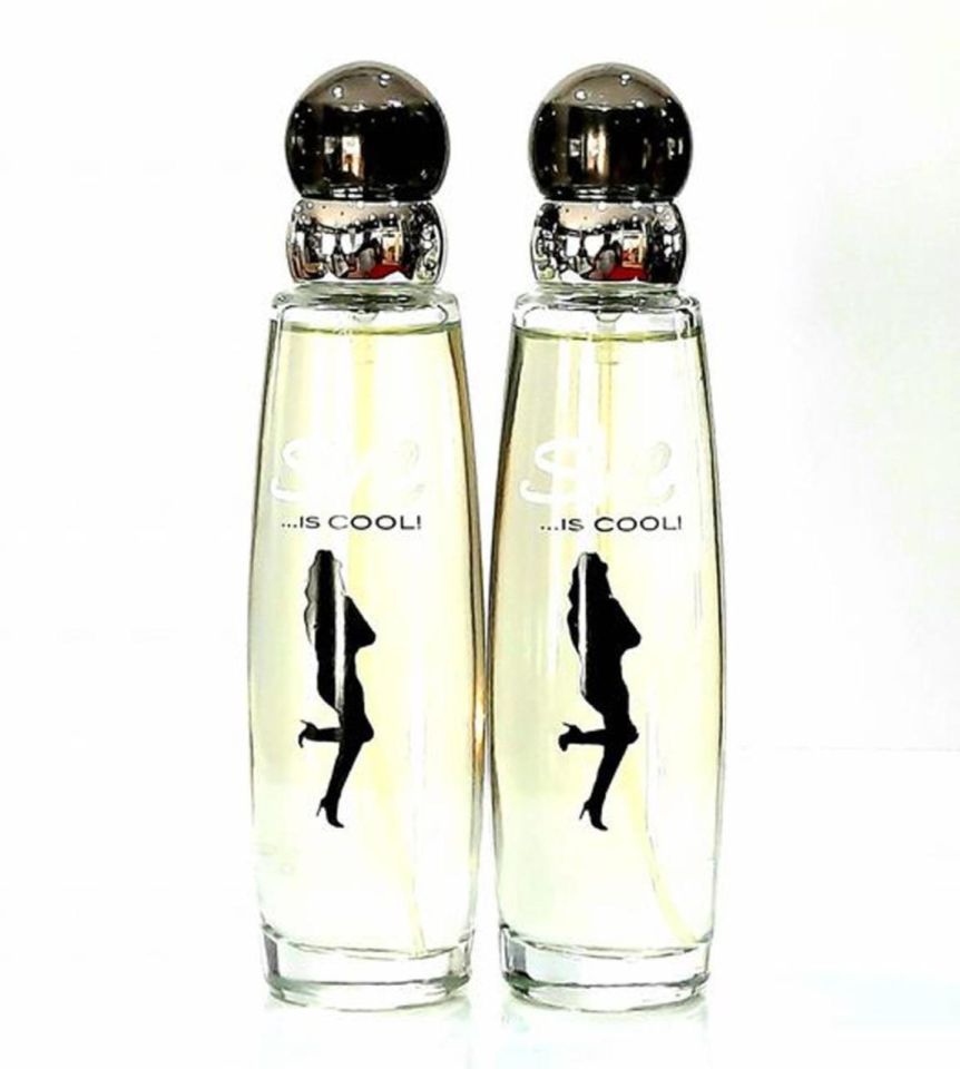 She Edt Cool 50 Ml + 50 Ml kutusuz  Bayan Parfümü sıfır YENİ