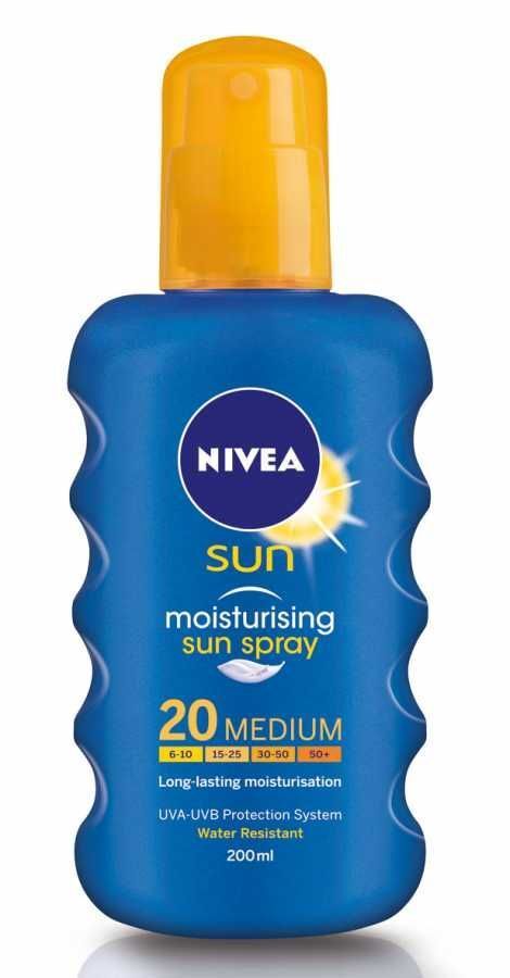 Nivea Sun Moisturising Sun Spray F20 200 ML