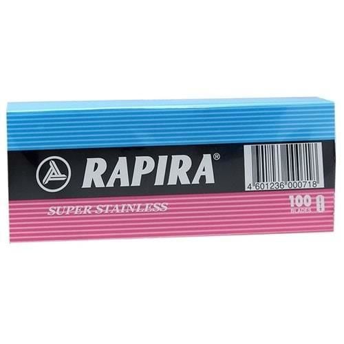 Rapira Çift Taraflı Jilet Paket 100 Blades