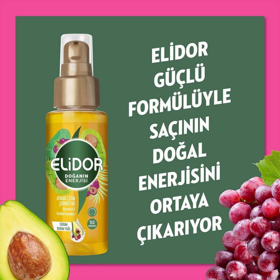 Elidor Doğanın Enerjisi Saç Bakım Yağı Avokado 80 Ml