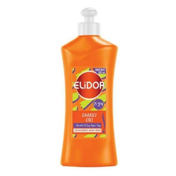 Elidor 7/24 Saç Kremi 265 ML Onarıcı Bakım - Turuncu