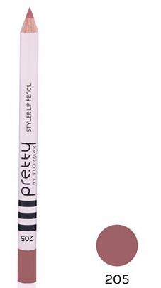 FLORMAR PRETTY 205 MAUVE DUDAK KALEMİ