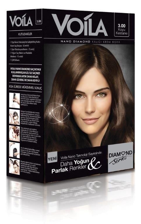 Voila Nano Diamond 3.0 Koyu Kestane