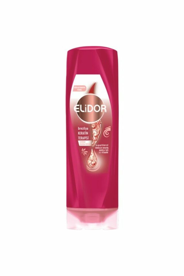 Elidor Serum Bakım Kremi Brezilya Keratin Terapisi Hidrolize Keratin Marula Yağı E Vitamini 350 ml