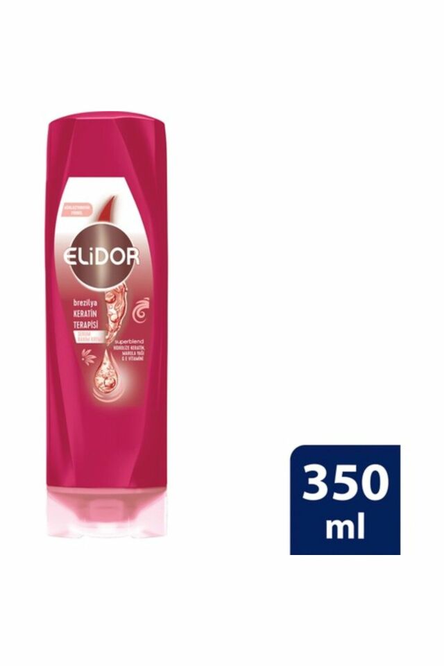 Elidor Serum Bakım Kremi Brezilya Keratin Terapisi Hidrolize Keratin Marula Yağı E Vitamini 350 ml