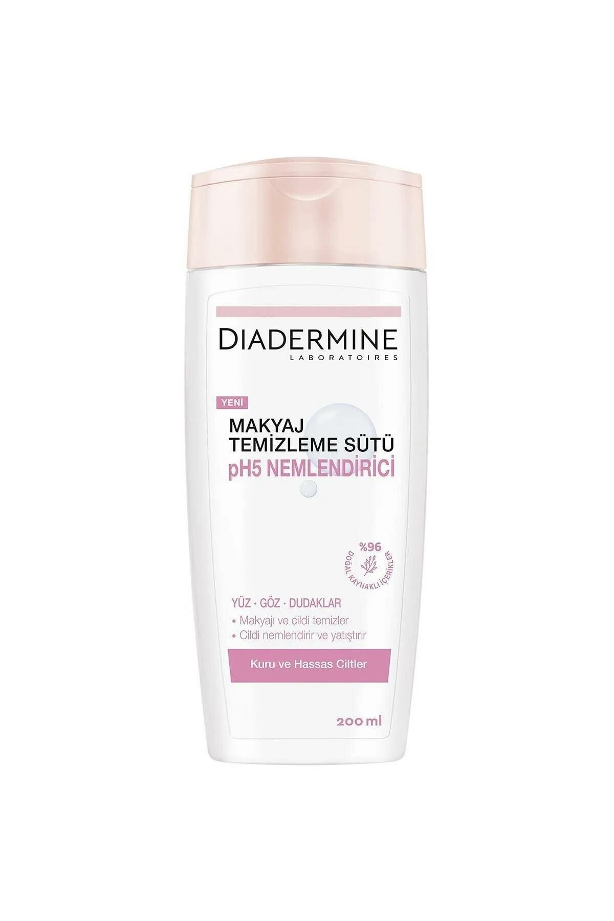 Diadermine Nemlendirici Temizleme Sütü 200 Ml Kuru ve Hassas Ciltler için