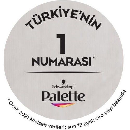 Palette 12.21 Gümüş Sarı ICC Kalıcı Krem Boya
