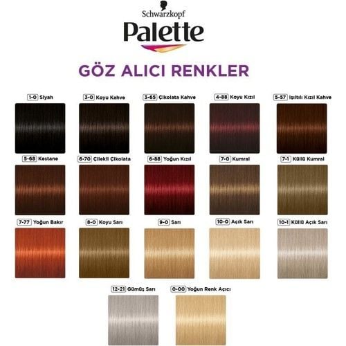 Palette 12.21 Gümüş Sarı ICC Kalıcı Krem Boya