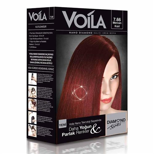 Voila Nano Diamond 7.66 Mercan Kızılı