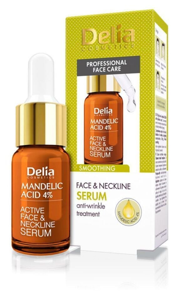 Delia Mandelic Almond Acid %5 Smoothing Face Neckline Serum 10ml