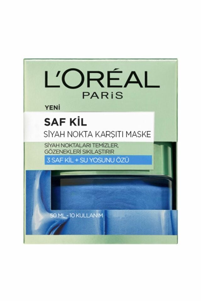 Loreal Paris Saf Kil Siyah Nokta Karşıtı Maske 50 Ml 3600523516988